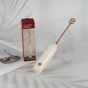 Hot items battery operated electric milk frother electric milk stirrer