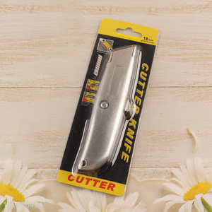 New Product Portable Utility Knife Heavy Duty Aluminum Alloy Box Cutter