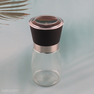 Factory Price Manual Pepper Grinder Ceramic Sea Salt Grinder for Kitchen