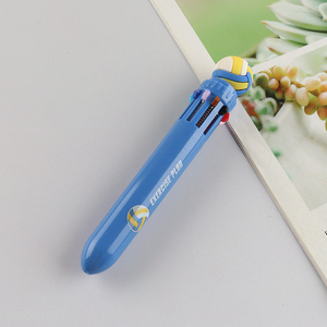 High Quality 10-In-1 Retractable Ballpoint Pen Cute Ballpoint Pen for Kids