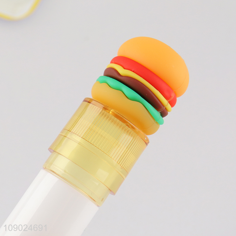 Hot Selling Cute Hamburger Eraser Retractable Eraser for Kids Boys Girls