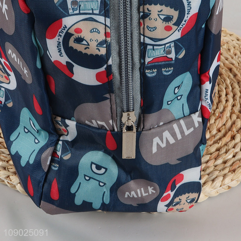 Most popular cartoon printed portable insulated bag reusable cooler bag