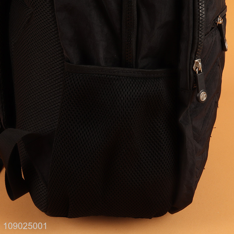 New product black lightweight Oxford cloth waterproof school bag backpack bag