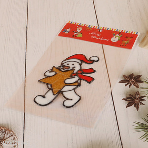 New Product PVC Christmas Window Clings Stickers for Home Decoration