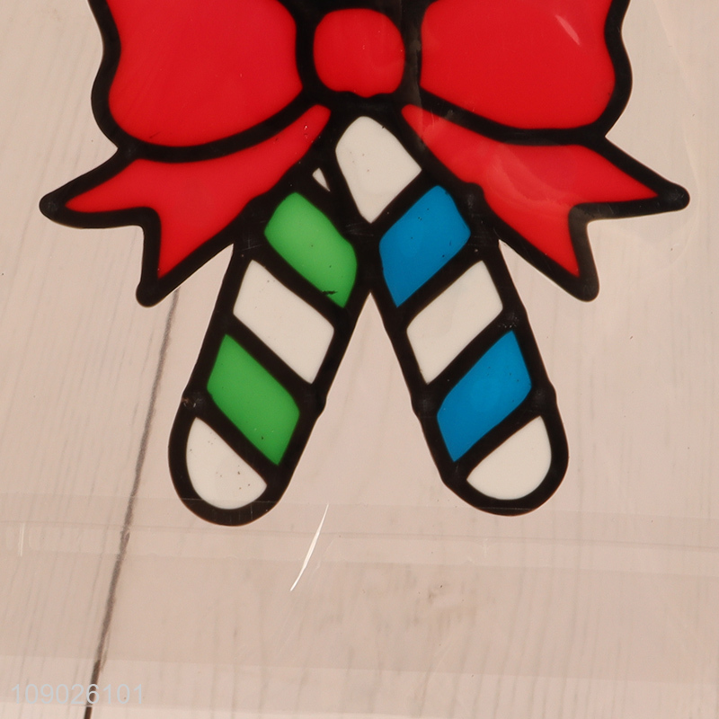 New Arrival PVC Christmas Window Clings Xmas Window Decals for Kids