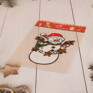 Good Quality PVC Christmas Window Clings Stickers for Home Decoration