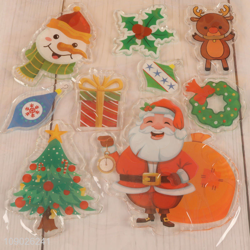 New Arrival PVC Christmas Window Stickers for Christmas Window Decoration