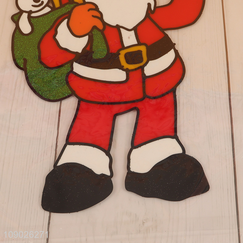 Good Quality PVC Christmas Window Clings Stickers for Party Decoration