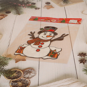 Hot Selling PVC Christmas Window Clings Stickers for Home Decoration