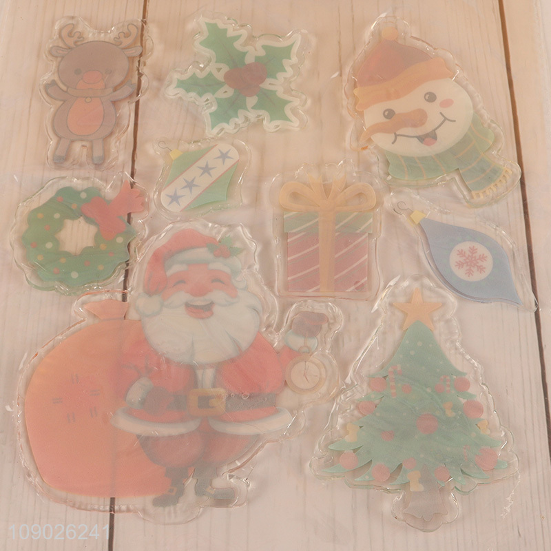 New Arrival PVC Christmas Window Stickers for Christmas Window Decoration