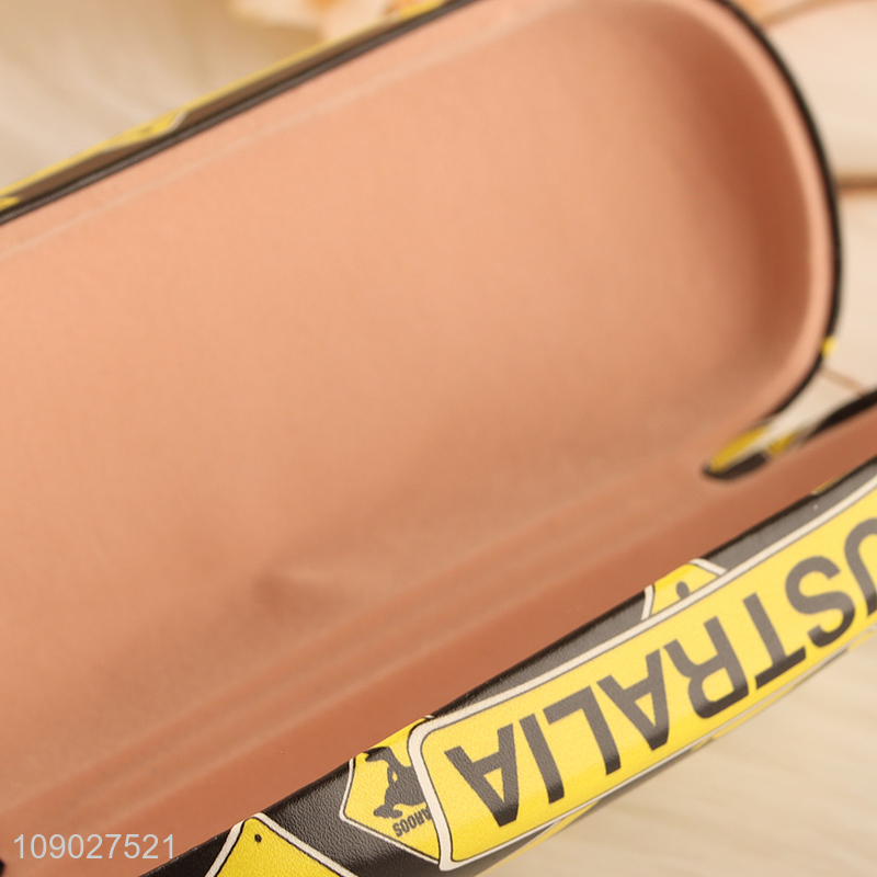 China wholesale fashionable men women eyeglasses case sunglasses cases