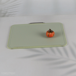 High Quality Double Sided Non-Slip PP Plastic Cutting Board with Handle