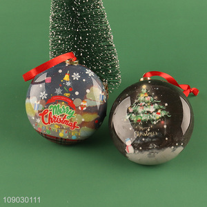 China wholesale Christmas tree hanging ornaments Christmas ball decorations