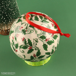 China wholesale Christmas ball Christmas tree hanging ornaments for decoration