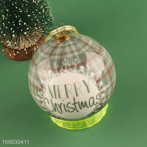 Factory wholesale Christmas tree hanging decoration Christmas ball