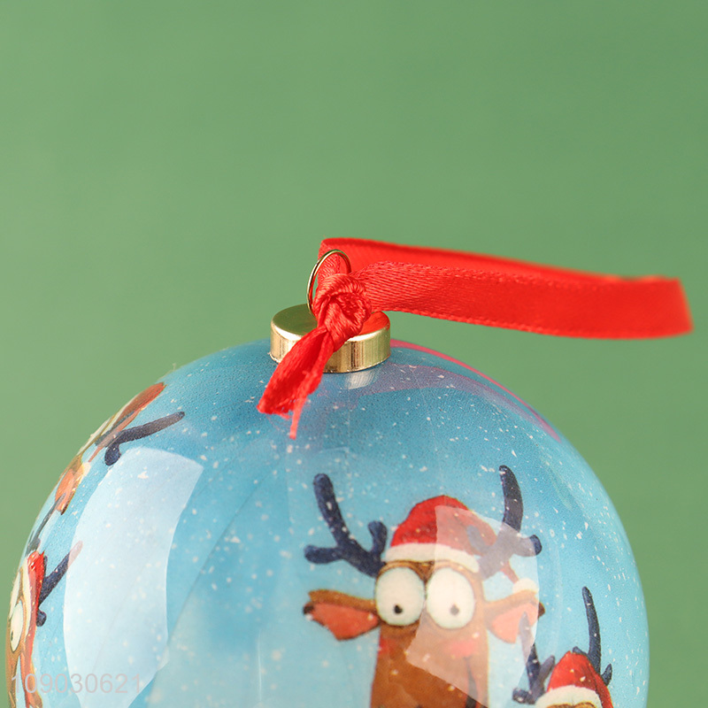 Good sale round Christmas tree hanging ornaments Christmas ball for decoration