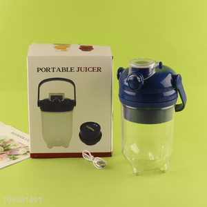 Top quality household portable electric juice blender with handle