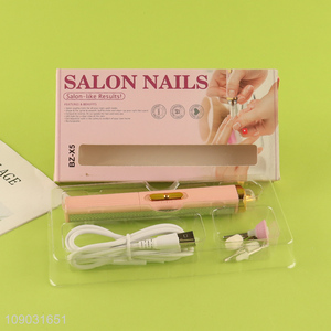 Wholesale 5 in 1 Electric Nail Polish Drill Machine With Light