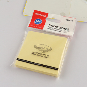 Top sale school office writing paper self-adhesive sticky notes wholesale