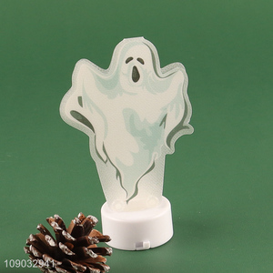 Top quality ghost shape Halloween decoration desktop ornaments lights for sale