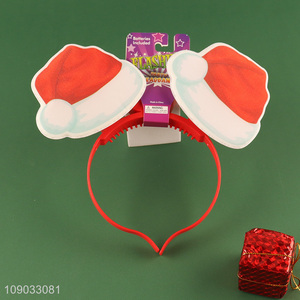 Best selling Christmas hat decorative hair hoop hair accessories wholesale