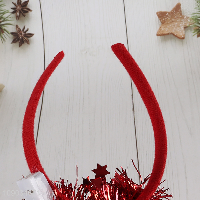 Hot Selling Christmas Headband Christmas Hair Hoop Winter Hair Accessories