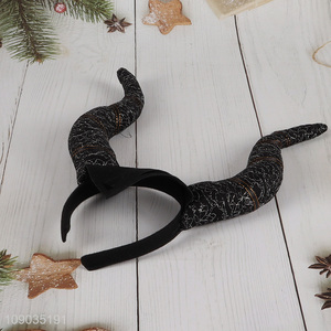 Online Wholesale Black Devil Horns Headband Halloween Cosplay Costume Accessories