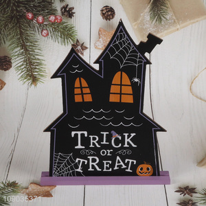 Hot Selling Trick or Treat Halloween Signs Halloween Wooden Table Decorations