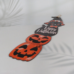 Online Wholesale Halloween Decorations Halloween Pumpkin Wooden Hanging Signs