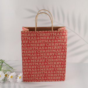 Good quality Christmas gifts packaging bag paper bag tote bag for sale