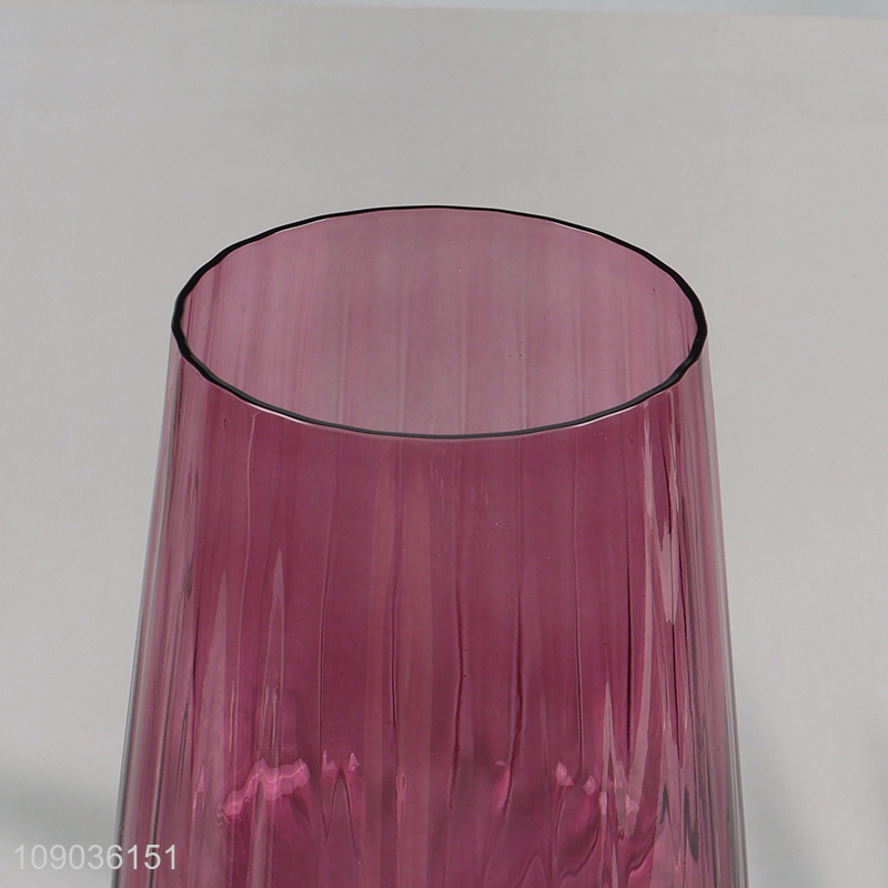 Online Wholesale Colored Wine Goblet Corktail Whiskey Wine Glasses for Weddings