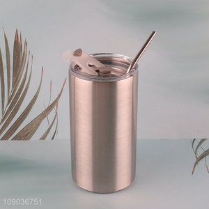 Wholesale From China Double Wall Vacuum Stainless Steel Coffee Tumbler With Lid