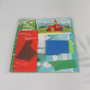 High Quality 3D EVA Foam Sticker Puzzle Game Cartoon Kremlin Learning Toy