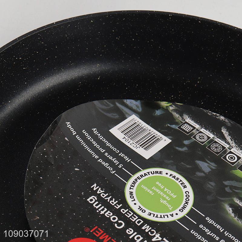 Top quality non-stick marble coating kitchen cookware frying pan for sale