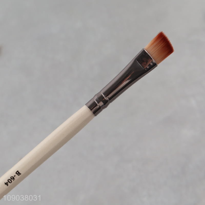 Factory price professional women makeup brush angled brow brush