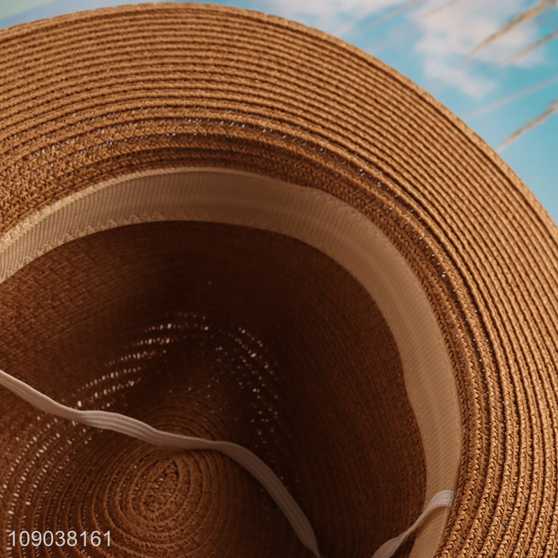 Top products women men outdoor straw hat sun hat for sale