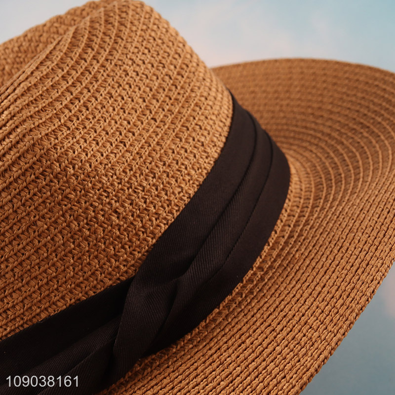 Top products women men outdoor straw hat sun hat for sale