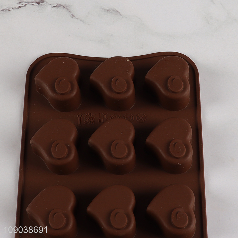 New Product 15-Cavity Silicone Chocolate Molds Food Grade Candy Molds