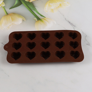 New Product 15-Cavity Silicone Chocolate Molds Food Grade Candy Molds