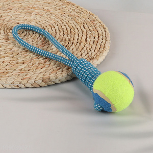 Wholesale Dog Chew Toy Cotton Rope Ball Toy Non-Toxic and Durable Dog Toy