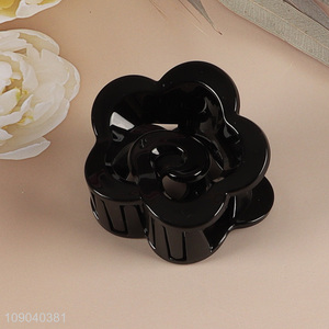 Online Wholesale Plastic Flower Hair Claw Clips Strong Hold Hair Accessories