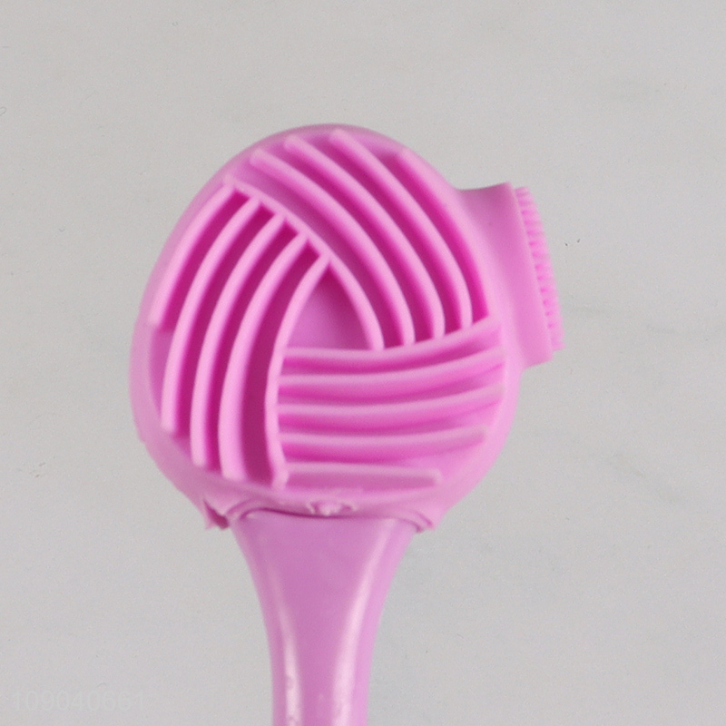 Good Quality Multi-Function Soft Silicone Facial Cleansing Brush Face Scrubber