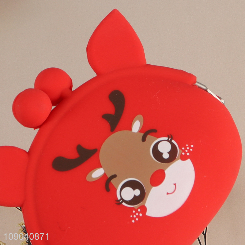 Online Wholesale Cartoon Animal Silicone Coin Purse Change Bag for Kids