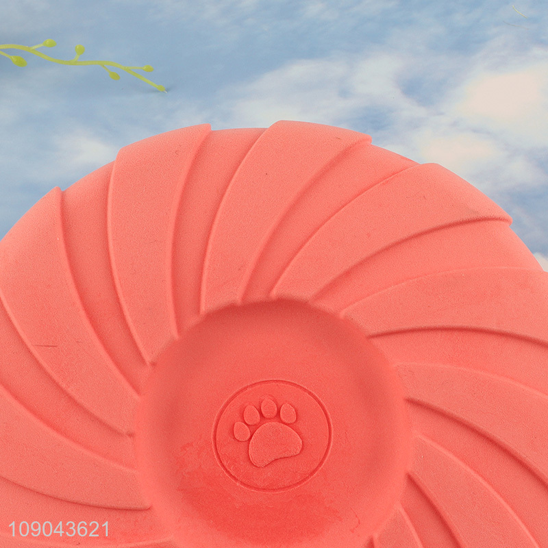 Wholesale Pet Dog Toy Flying Disc Interactive Dog Fetch Toy