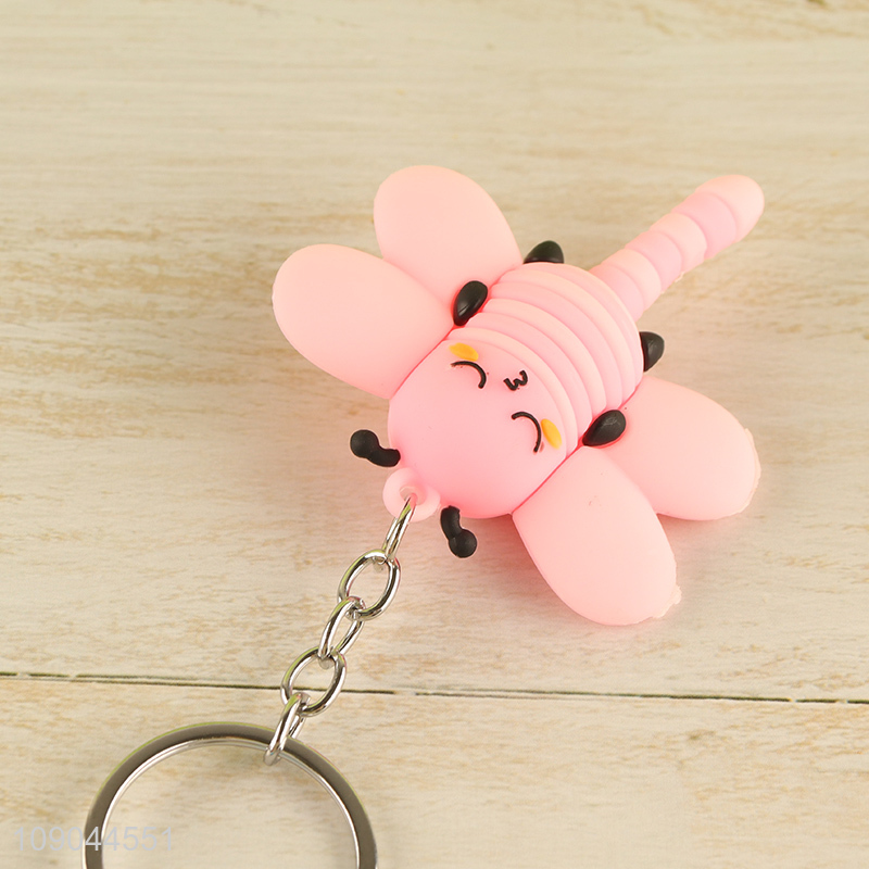 China supplier multicolor silicone pendant keychain for gifts