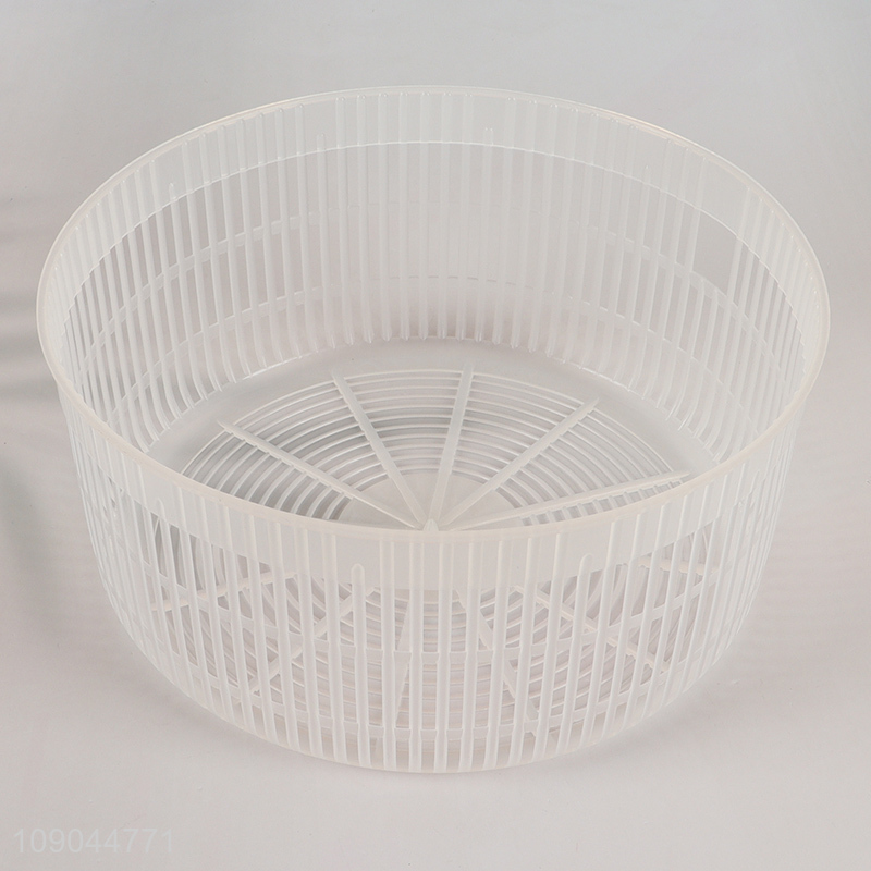 Hot Sale Plastic Salad Tool Manual Salad Spinner Fruit Washer Vegetable Dryer