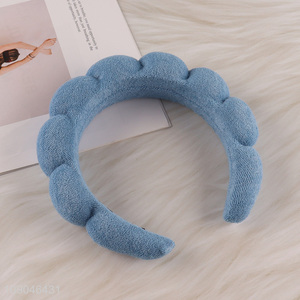 Good selling blue girls hair accessories hair hoop for hair decoration