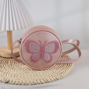 New Arrival Round Butterfly Crossbody Shoulder Bag for Women and Girls