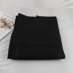 Yiwu market black non-woven fabric dust cover for clothes