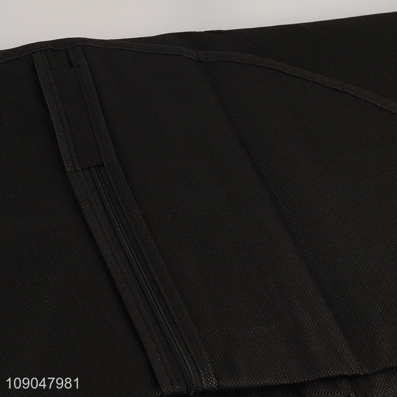 Yiwu market black non-woven fabric dust cover for clothes